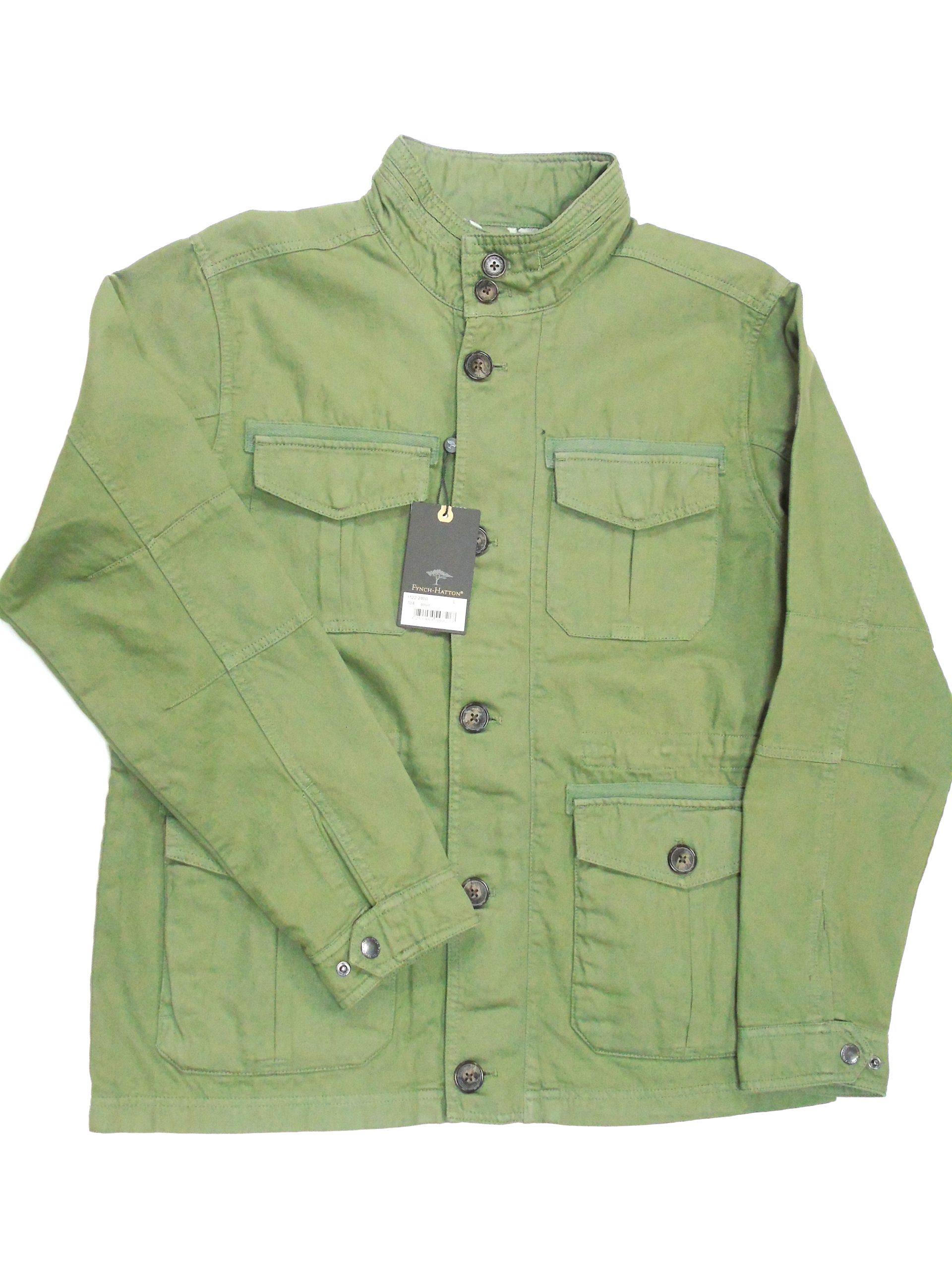 Fynch Hatton Khaki Casual Jacket - County Clothes